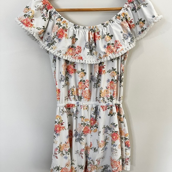 Ardene Off Shoulder Floral Romper - Picture 3 of 3